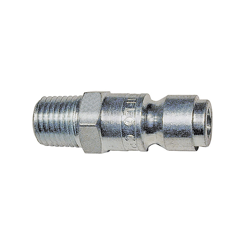 Amflo CP7 Steel 3/8 in. T-Style Plug 1/4 in. MNPT 1/pc.