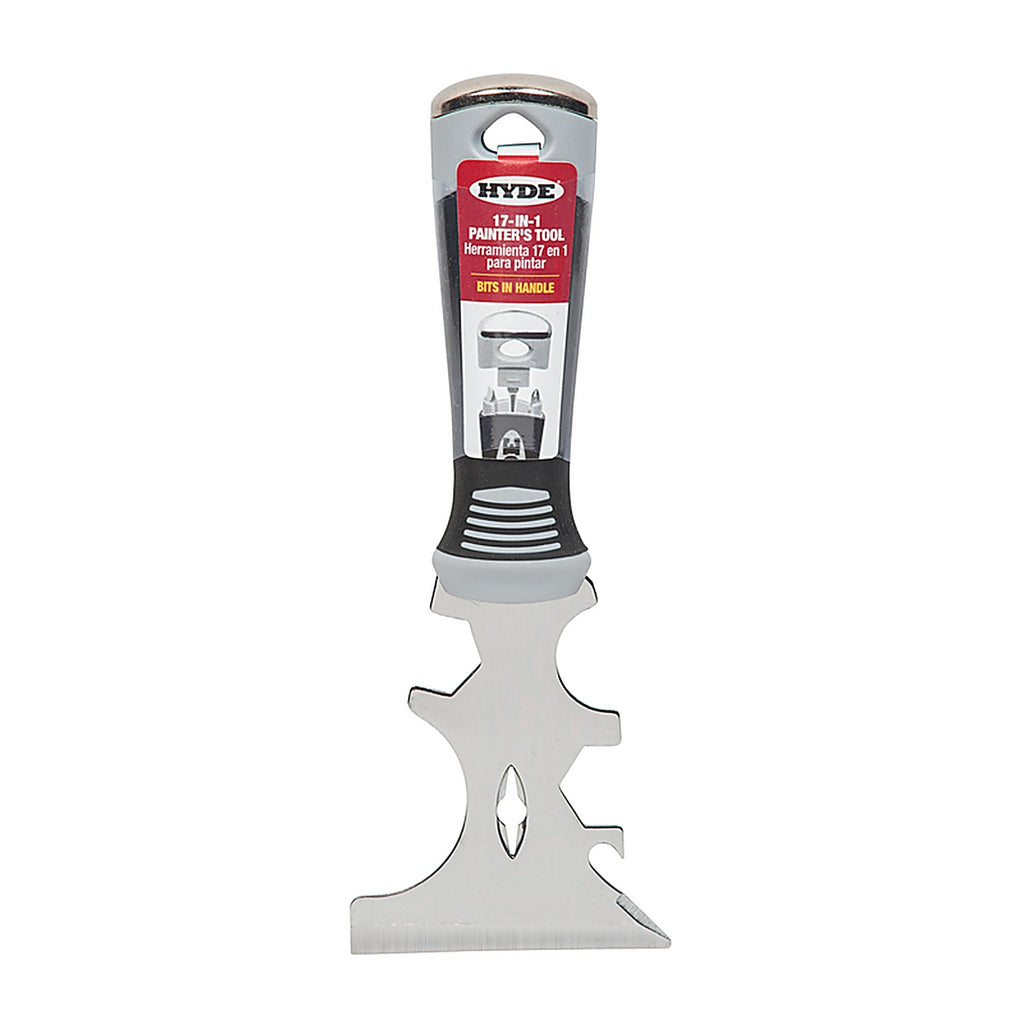 Hyde - 06985 - 3 In. W Stainless Steel 17-In-1 Painters Tool