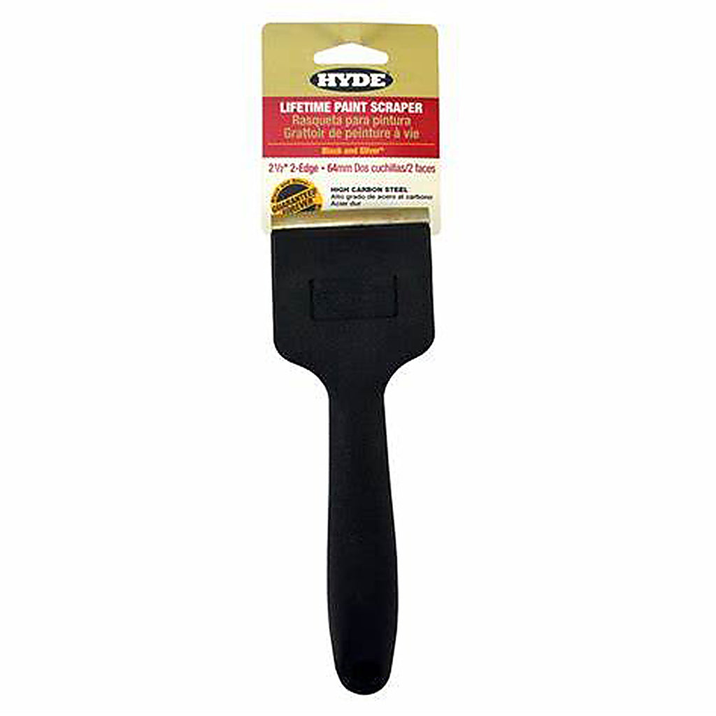 Hyde - 10520 - 2-1/2 In. W High Carbon Steel Double Edge Scraper