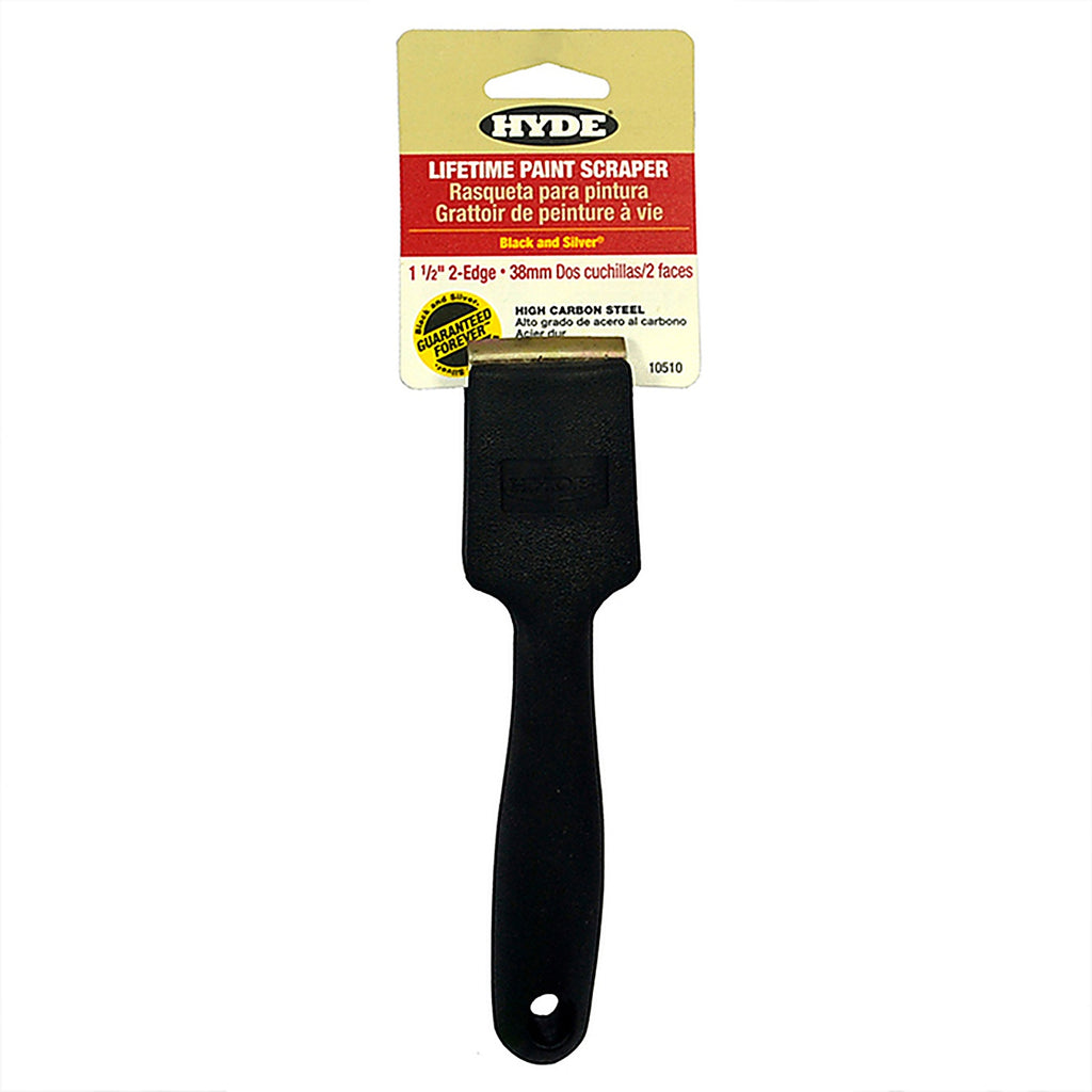 Hyde - 10510 - 1-1/2 In. W High Carbon Steel Double Edge Scraper