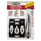 Hyde - 10450 - 1 In. W Stainless Steel Contour Scraper Kit