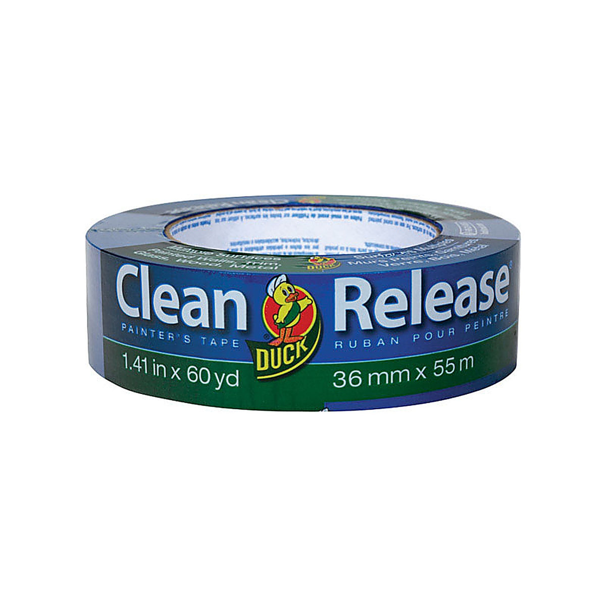 Duck 240194 Clean Release 1.41in. W X 60 yd L Blue Medium Strength Painters Tape