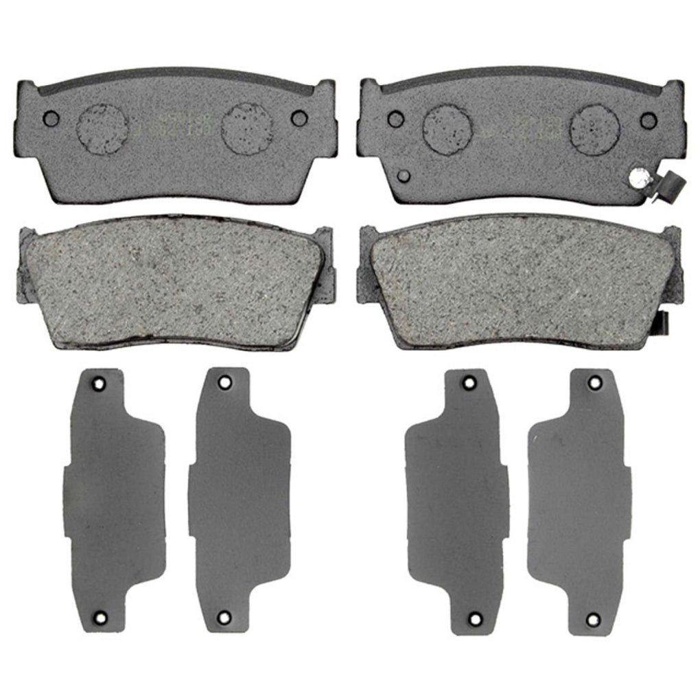 ACDelco 17D418 Gold Organic Front Disc Brake Pad Set 18029002