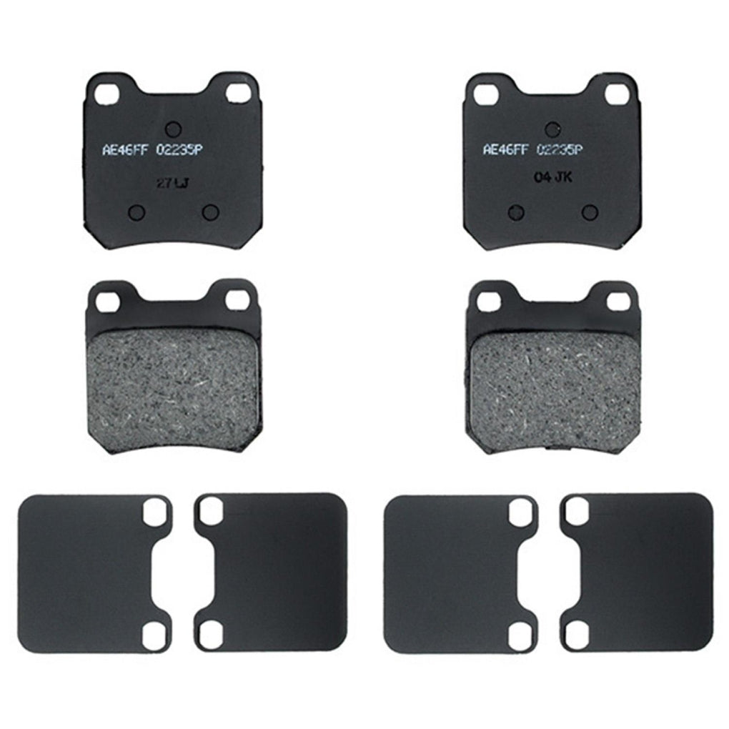 ACDelco 17D709AM Gold Semi-Metallic Rear Disc Brake Pad Set 18039972