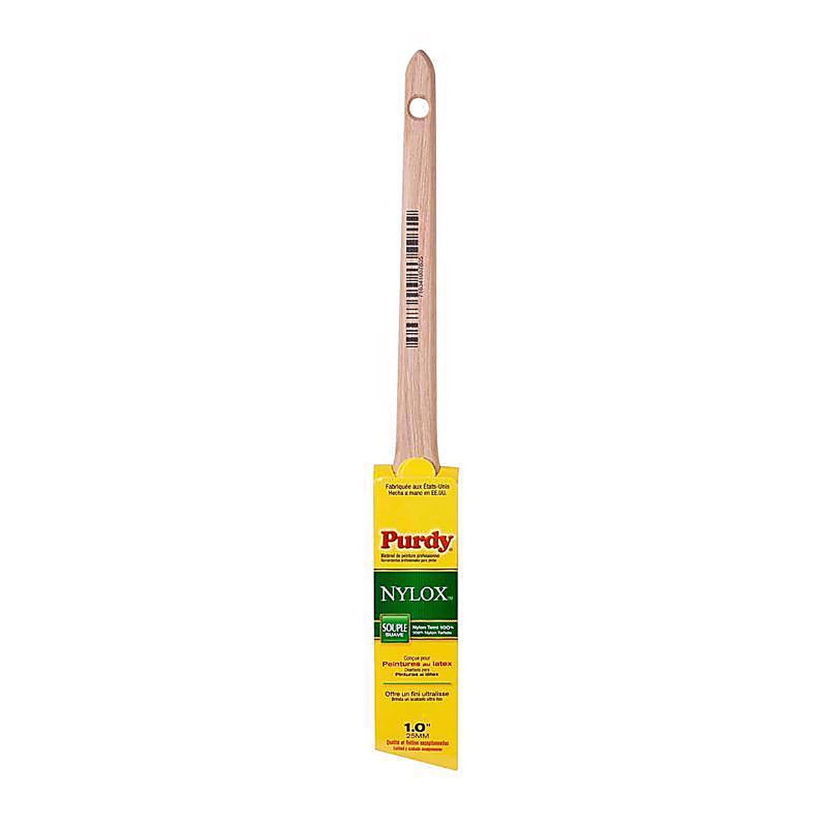Purdy 144080210 Nylox 1 in. Soft Angle Paint Brush