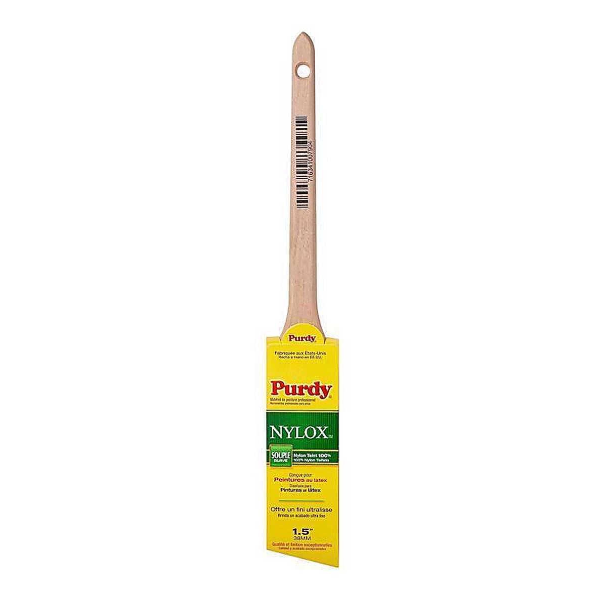 Purdy 144080215 Nylox 1-1/2 in. Soft Angle Paint Brush