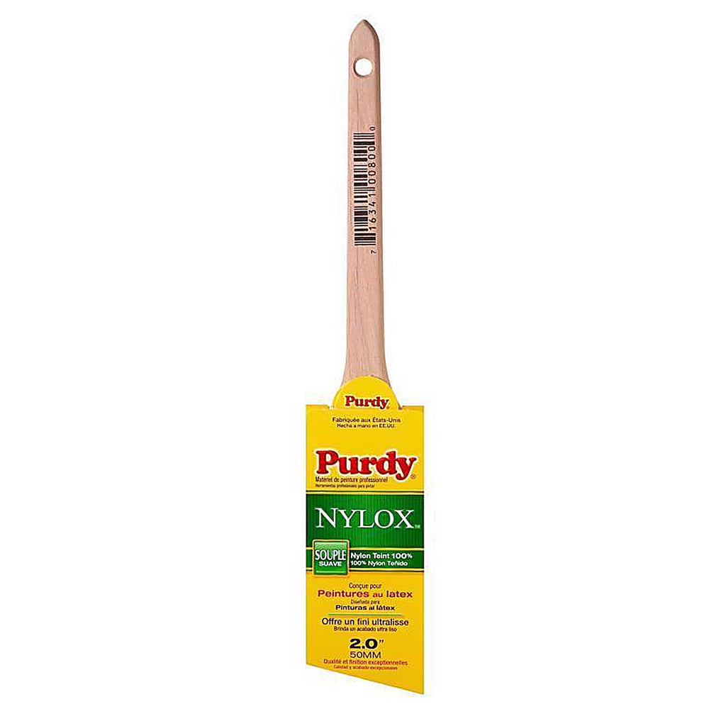 Purdy 144080220 Nylox 2 in. Soft Angle Paint Brush