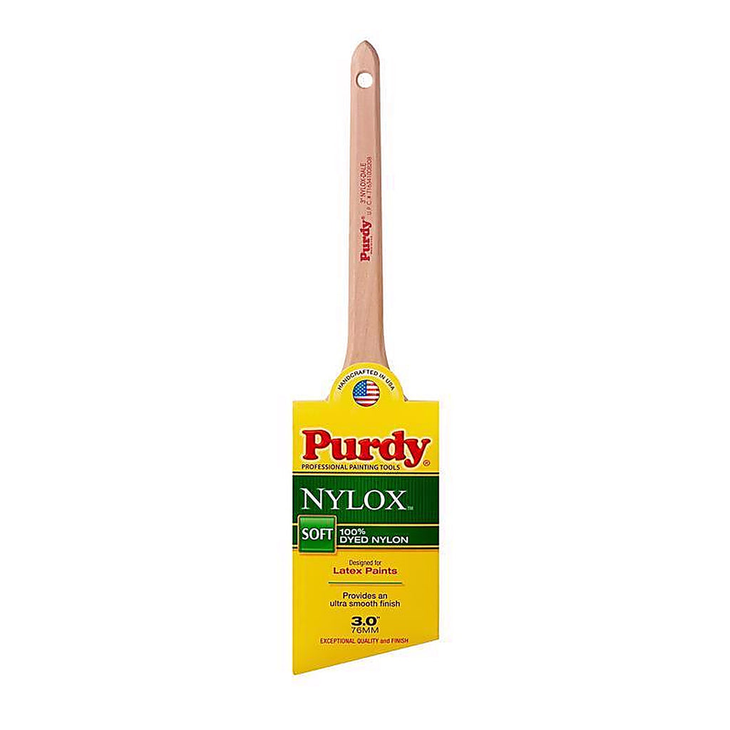 Purdy - 144080230 - Nylox Dale 3 In. Soft Angle Trim Paint Brush