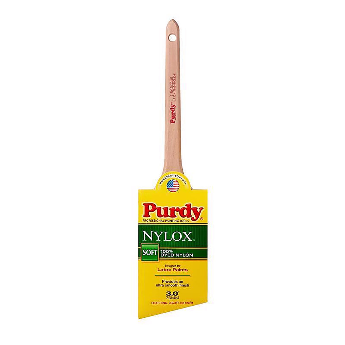 Purdy - 144080230 - Nylox Dale 3 In. Soft Angle Trim Paint Brush