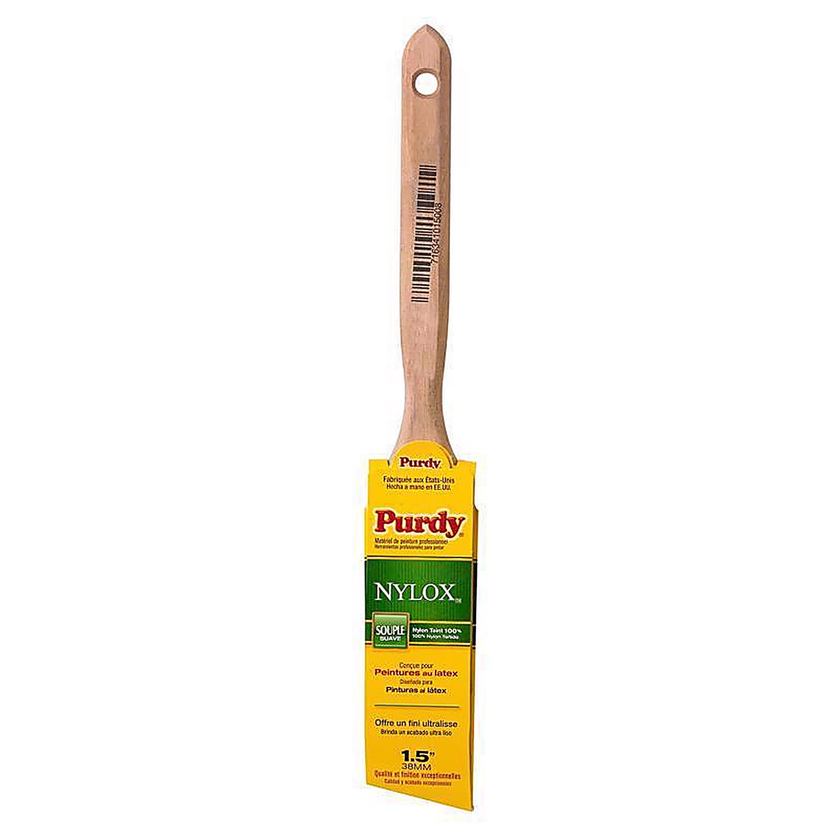Purdy 144152215 Nylox Glide 1-1/2 in. Soft Angle Trim Paint Brush