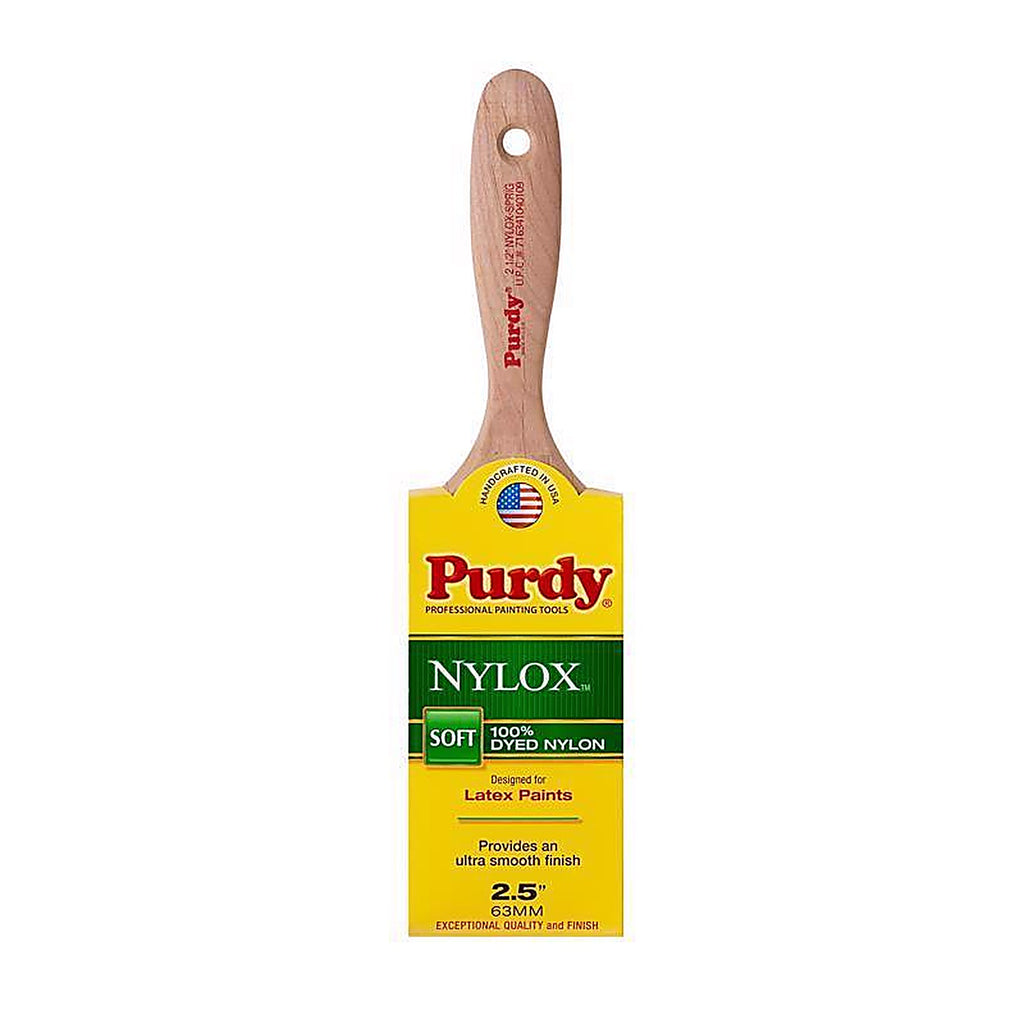Purdy - 144380225 - Nylox Sprig 2-1/2 In. Soft Flat Trim Paint Brush