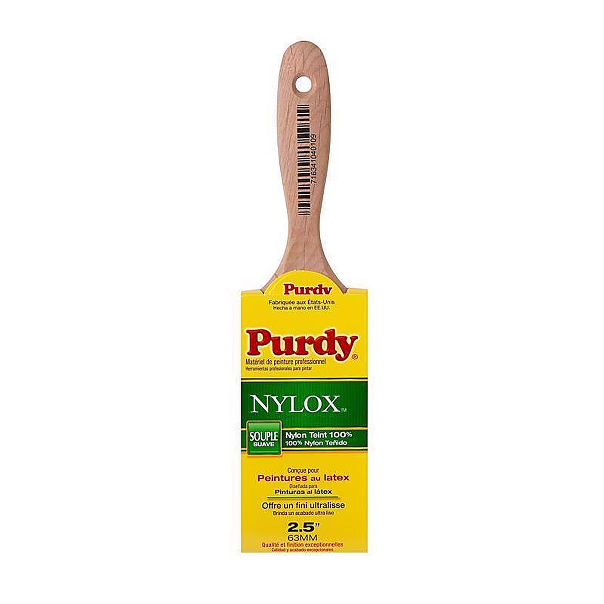 Purdy - 144380225 - Nylox Sprig 2-1/2 In. Soft Flat Trim Paint Brush