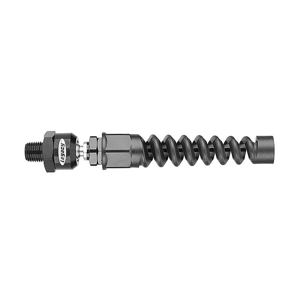 Flexzilla RP900250BS Anodized Aircraft Aluminum Reusable Ball Swivel 1/4 in. Male NPT 1/pc.
