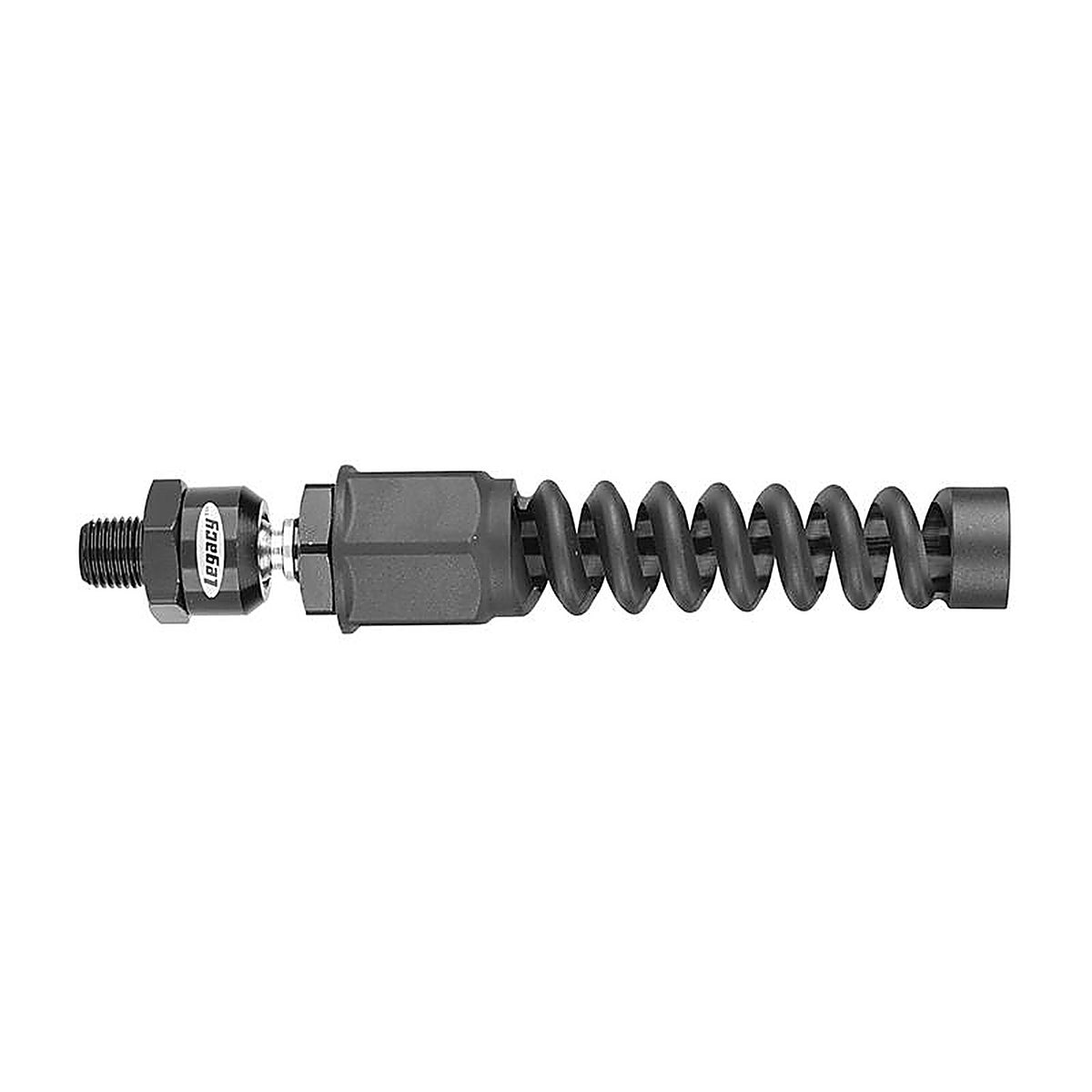 Flexzilla RP900375BS Anodized Aircraft Aluminum Reusable Ball Swivel 3/8 in. Male NPT 1/4 in. Male NPT 1/pc.