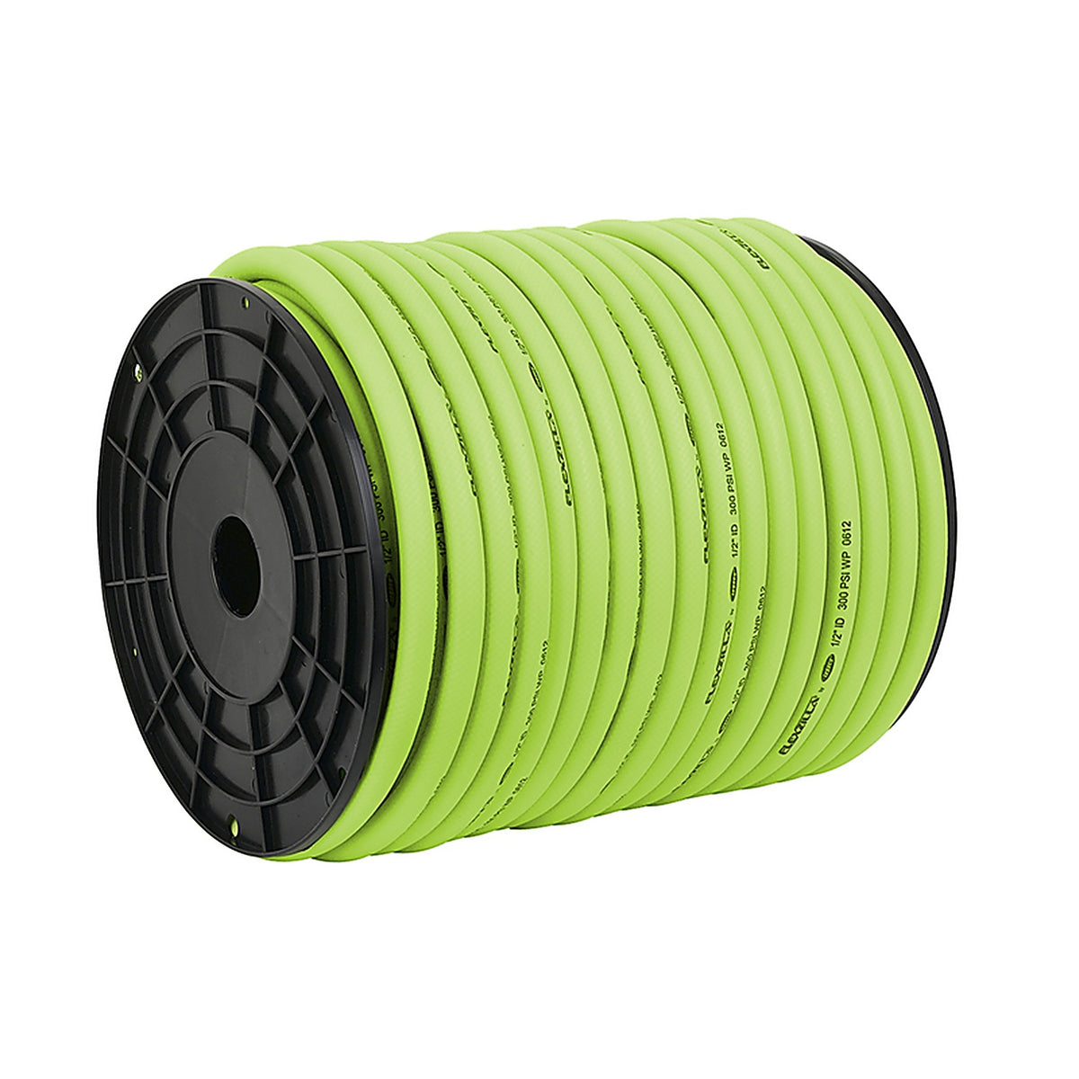 Flexzilla HFZ12250YW Pro 250 ft. L x 1/2 in. Dia. Hybrid Polymer Air Hose 300 psi Zilla Green