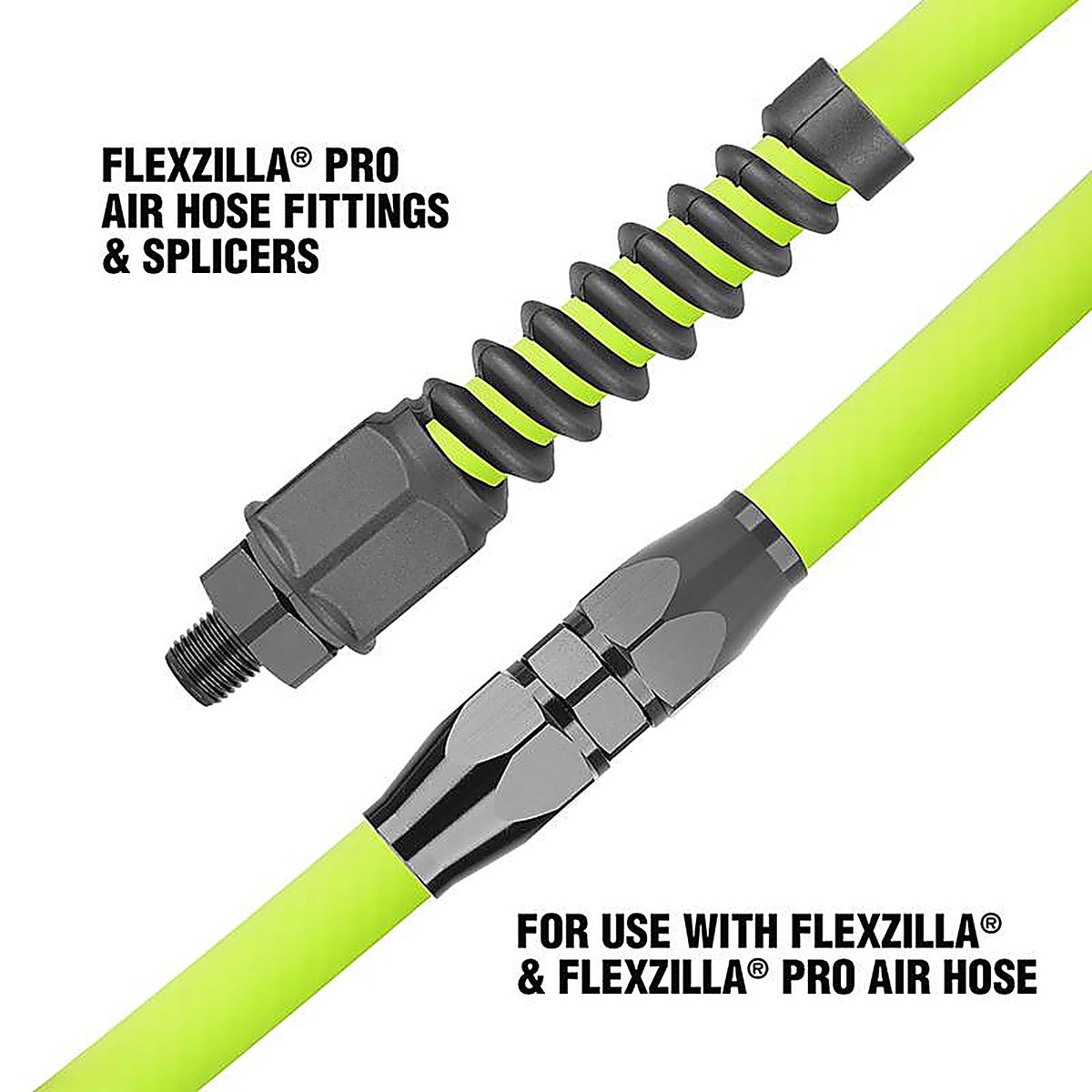 Flexzilla RP900375 Anodized Aircraft Aluminum Reusable End 3/8 in. Male NPT 1/pc.