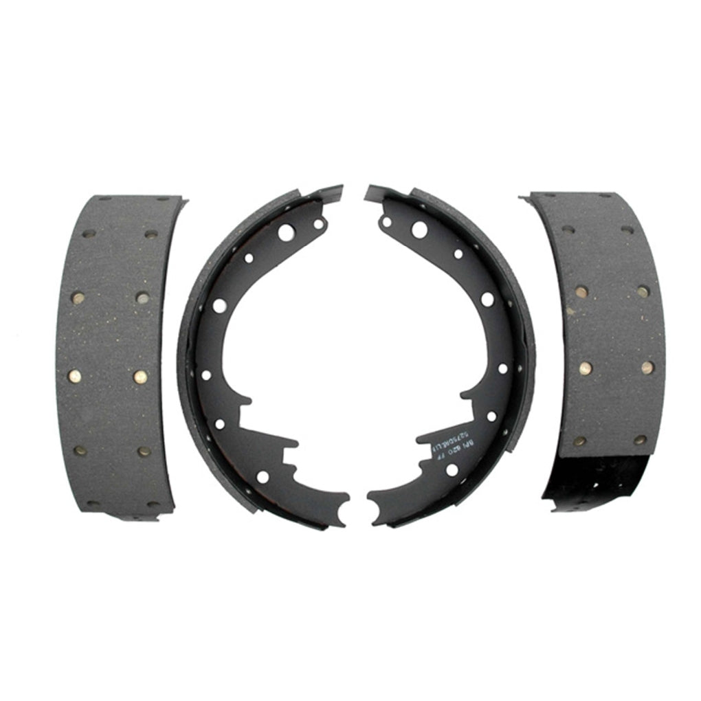 ACDelco 17473R Gold Riveted Rear Drum Brake Shoe Set 18029663