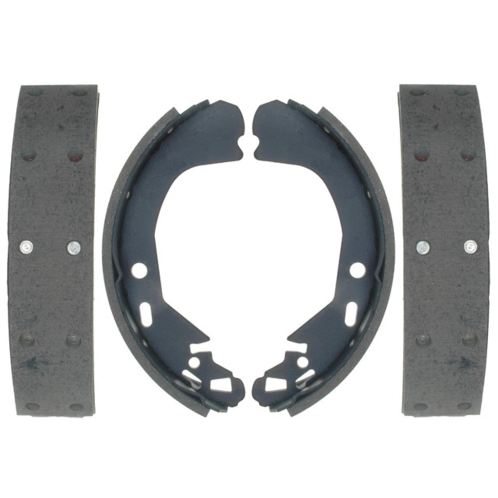 ACDelco 17636R Gold Riveted Rear Drum Brake Shoe Set 18030045