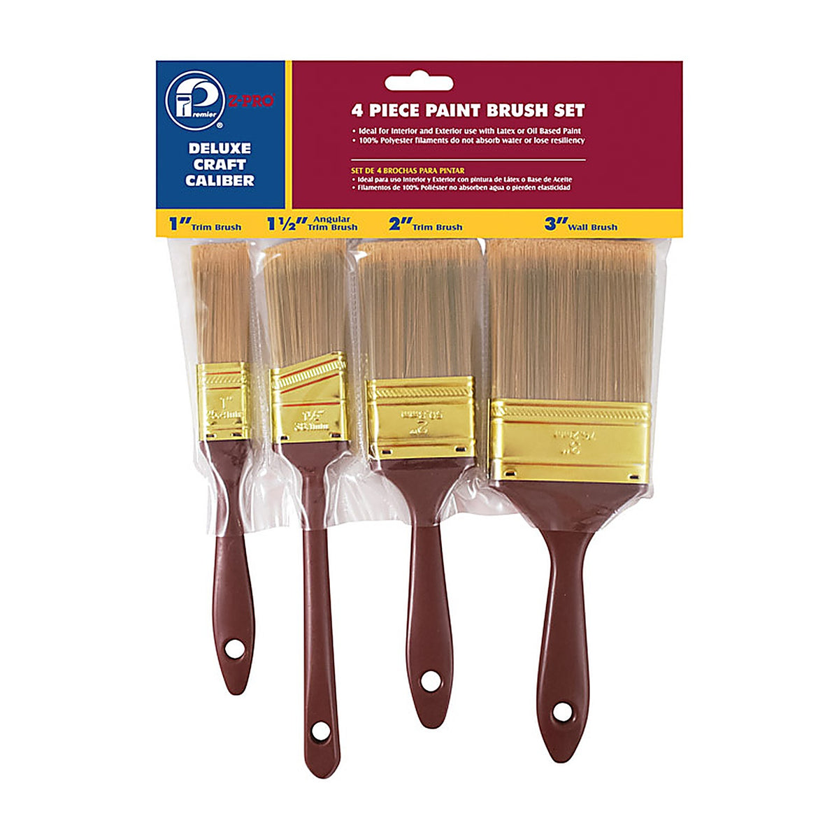 Premier - 812 - Z-Pro Flat Paint Brush Set