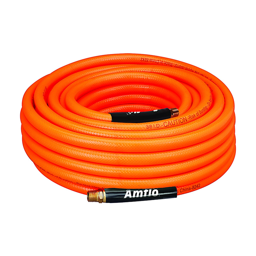 Amflo AMFL57650A 50 ft. L X 3/8 in. D Polyvinyl Air Hose 300 psi Orange