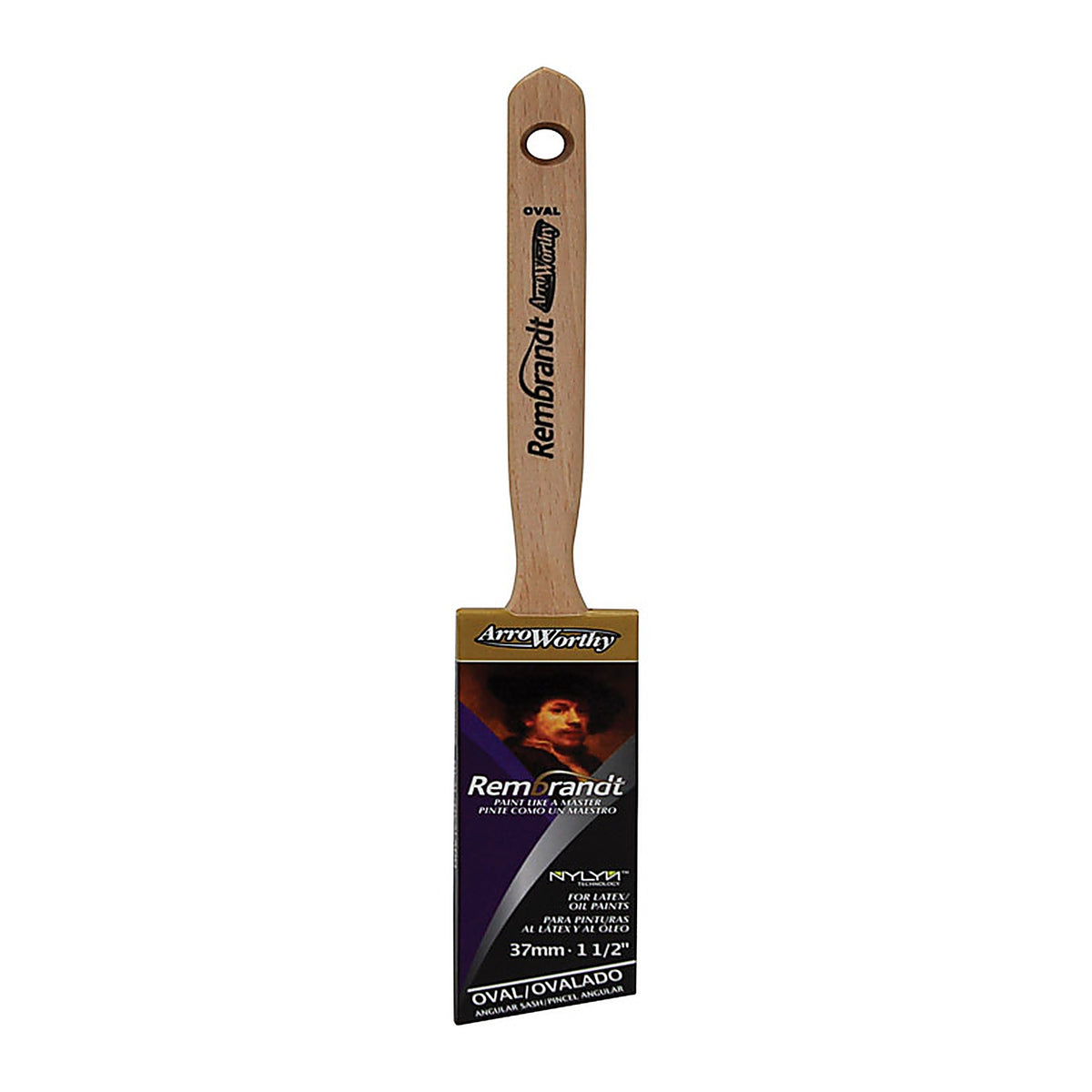 Arroworthy 64201-1/2 Rembrandt 1-1/2 in. W Angle Paint Brush