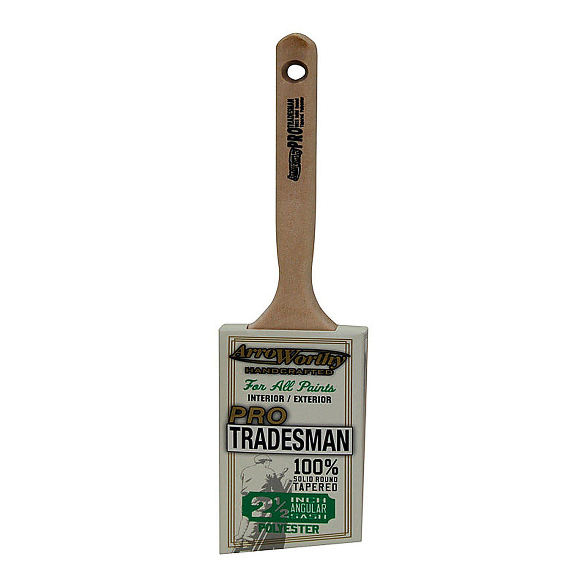 Arroworthy 60252-1/2 Pro Tradesman 2-1/2 in. W Angle Paint Brush