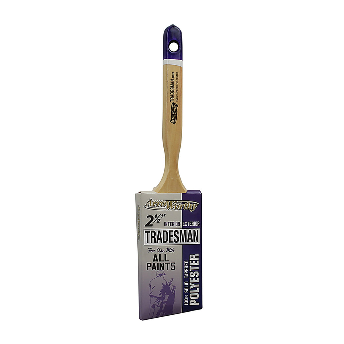 ArroWorthy - 6022 0250 - Tradesman 2-1/2 In. Angle Paint Brush