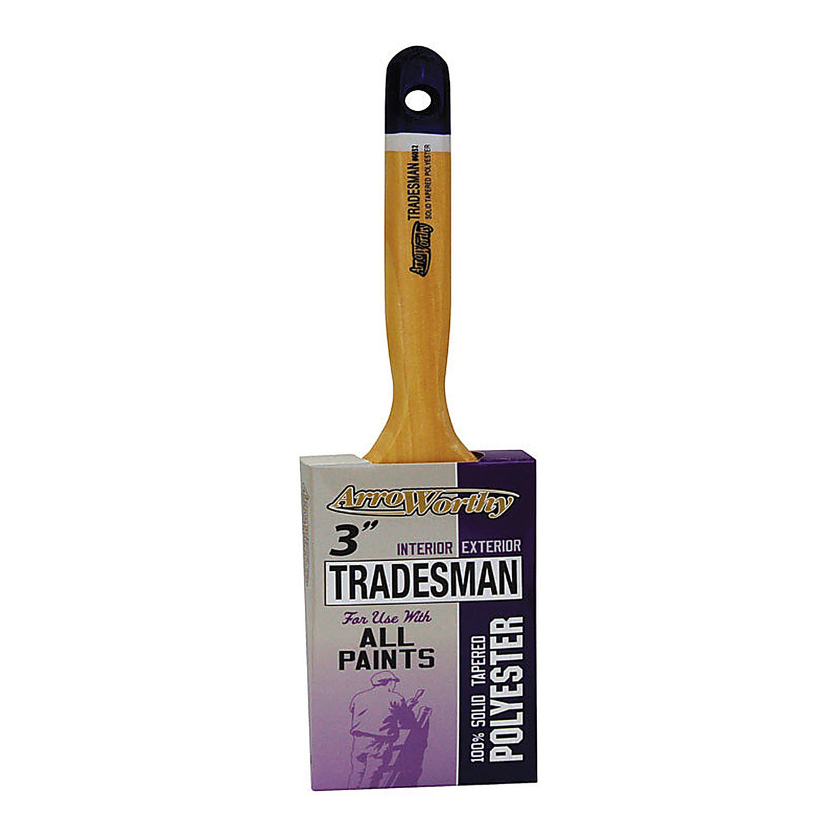 ArroWorthy - 6032 0300 - Tradesman 3 In. Flat Paint Brush