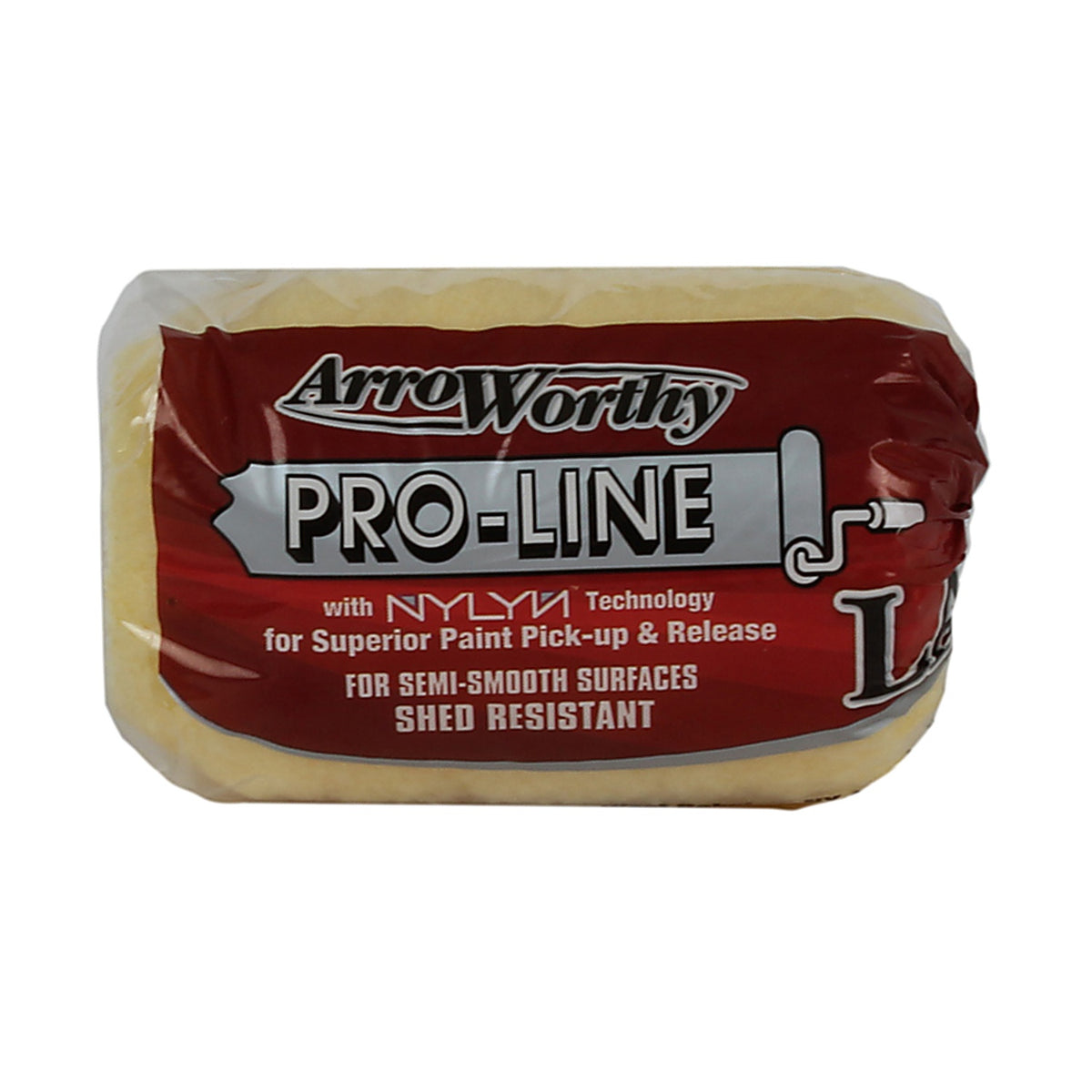 ArroWorthy - 4FLD4 0400 - Pro-Line Polyester 4 In. W X 1/2 In. Paint Roller Cover 1 Pack