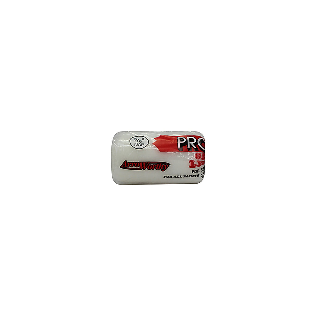 ArroWorthy - 4FGL3 0400 - Pro-Line Dralon 4 In. W X 3/8 In. Paint Roller Cover 1 Pack