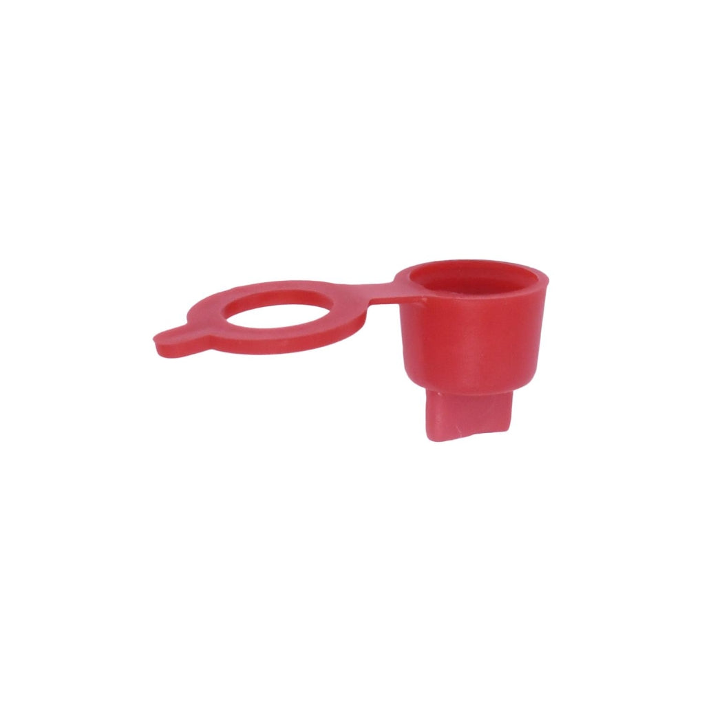 Auveco 18110 Grease Fitting Cap Red Polyethylene