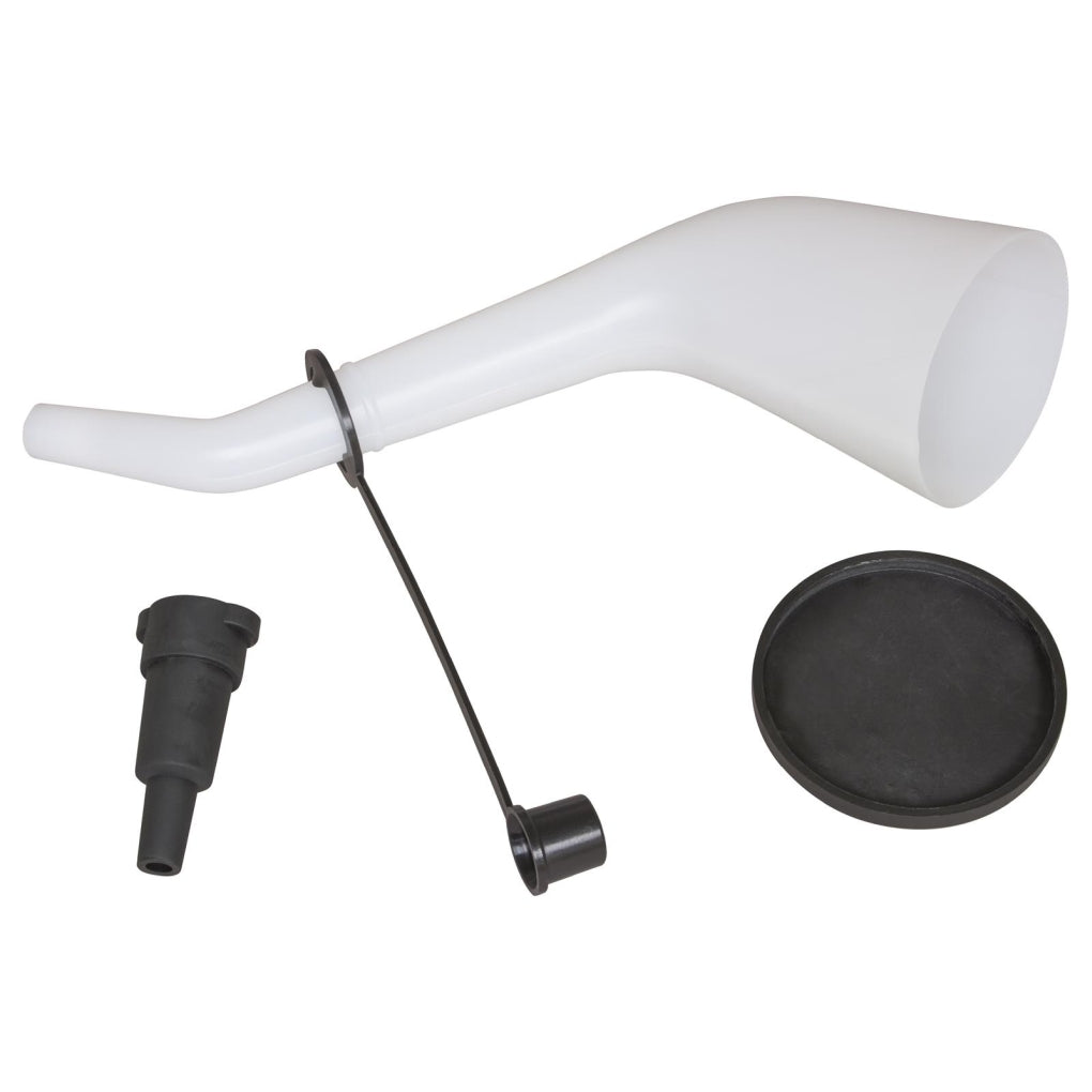 Lisle 18232 Offset Funnel with Spout Cap and Lid