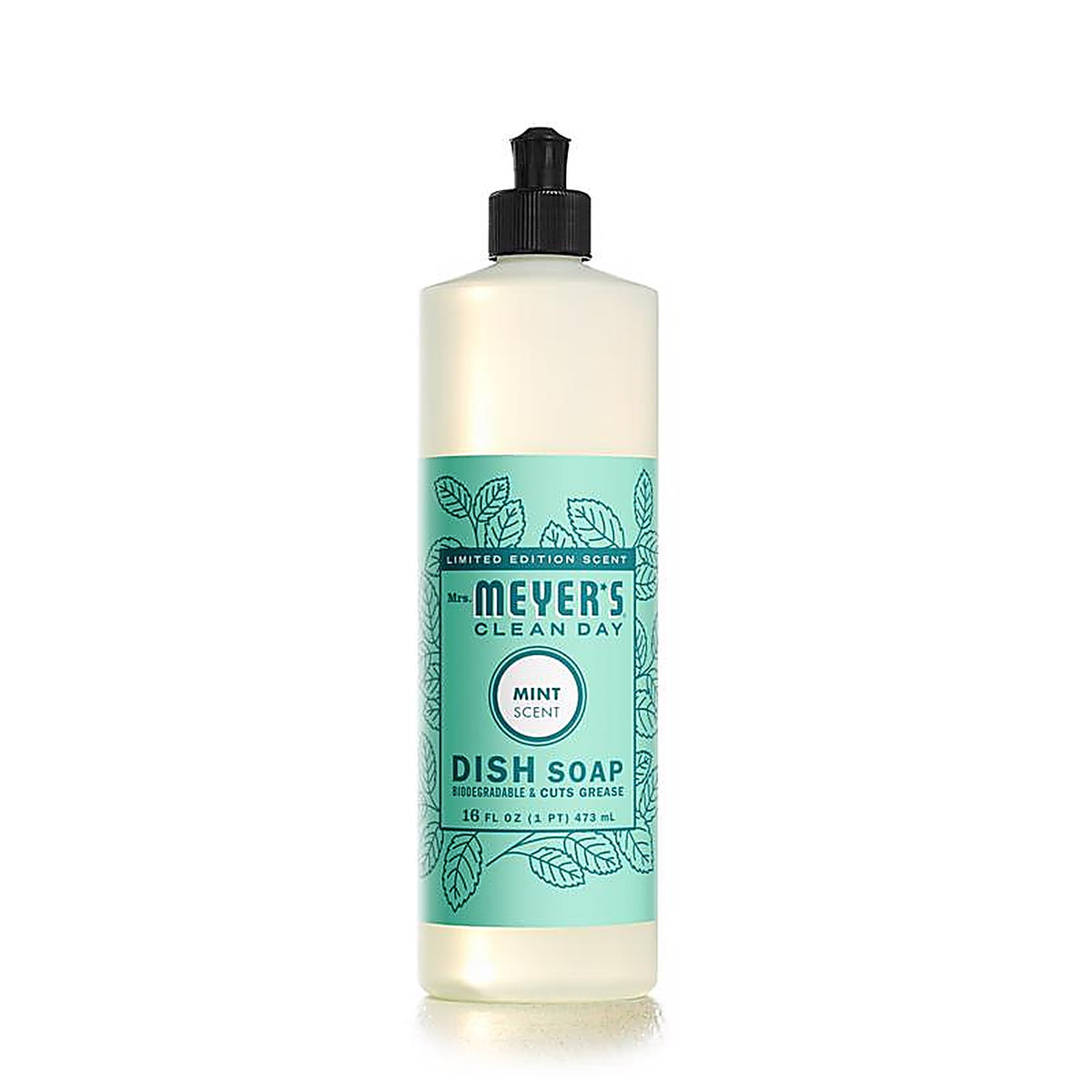 Mrs. Meyers Clean Day 70349 Mint Scent Liquid Dish Soap 16 oz