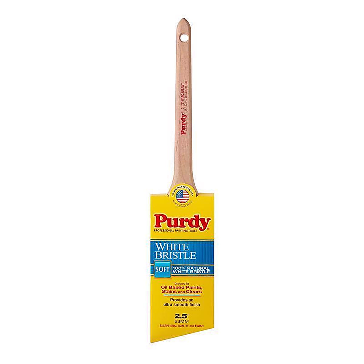 Purdy - 145024425 - White Bristle Adjutant 2-1/2 In. Soft Angle Trim Paint Brush