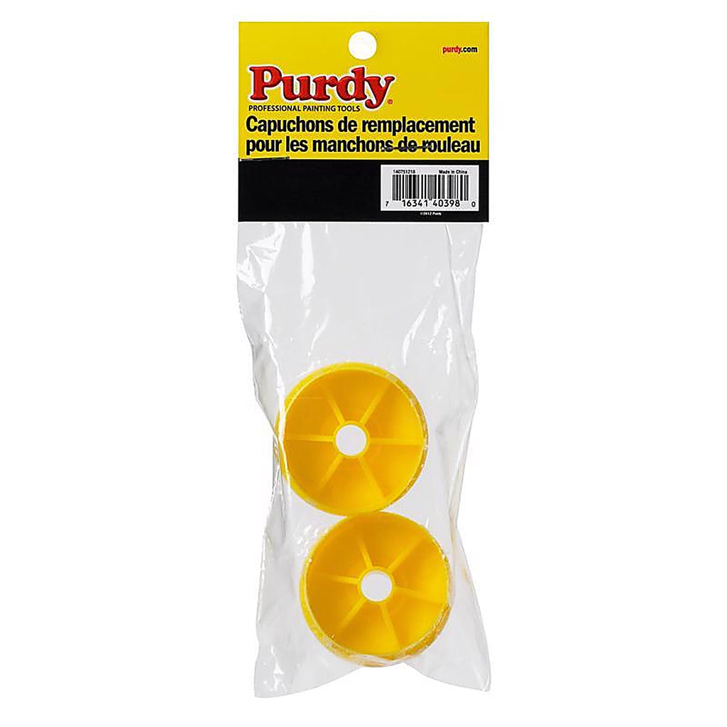 Purdy - 140751218 - 12 In. W Regular Paint Roller End Cap Threaded End
