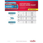 Wooster - R524-14 - Microfiber 14 In. W X 9/16 In. Paint Roller Cover 1 Pack