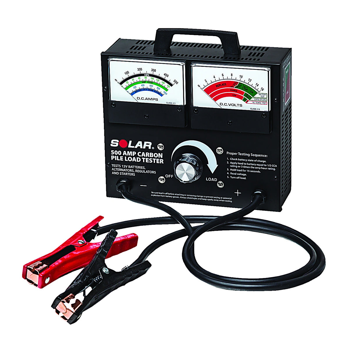 Solar 1874 500 Amp Variable Load Carbon Pile Tester