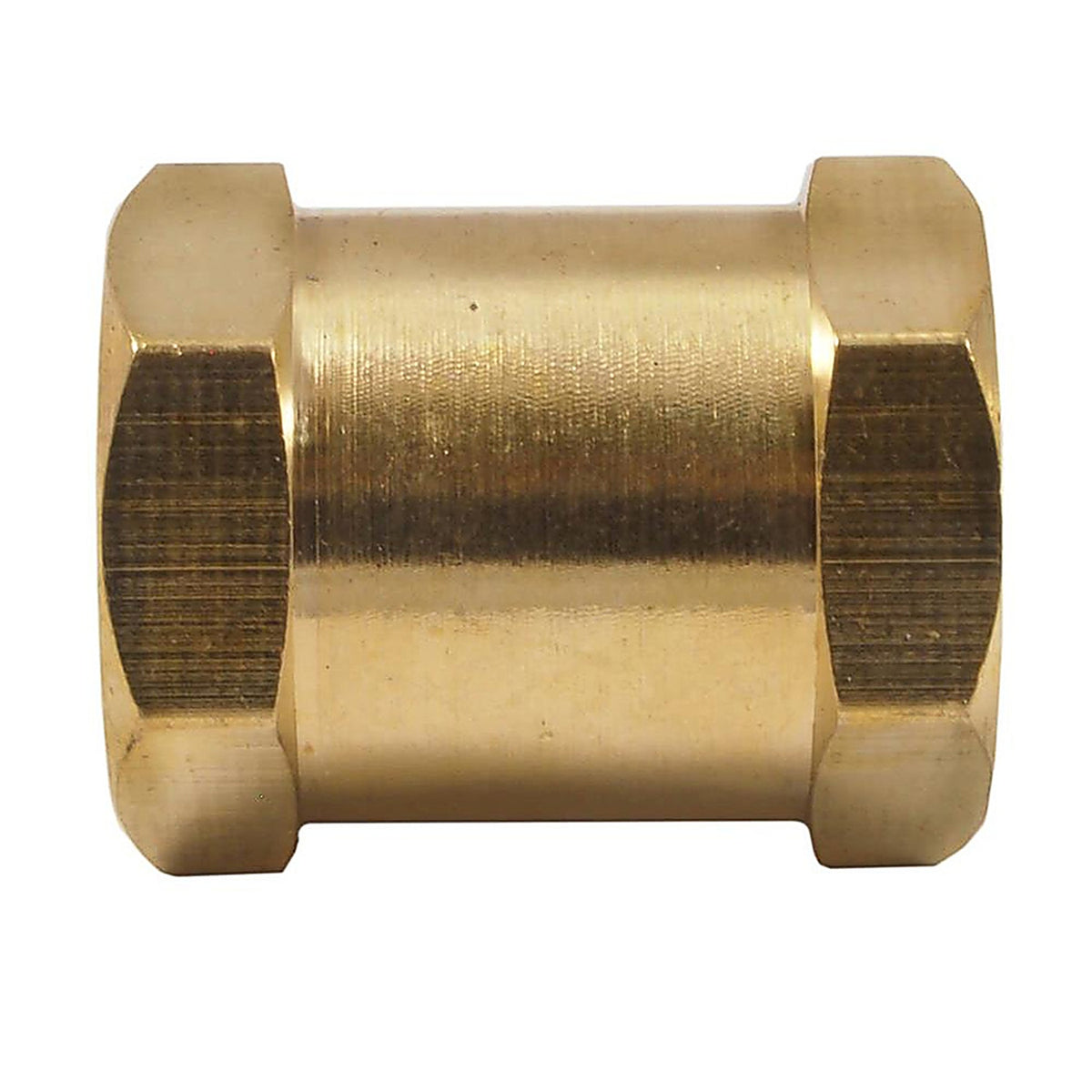 Forney 75532 Brass Coupler 1/4 in. Female 1 X 1/4 in. 2 Female 1 pc
