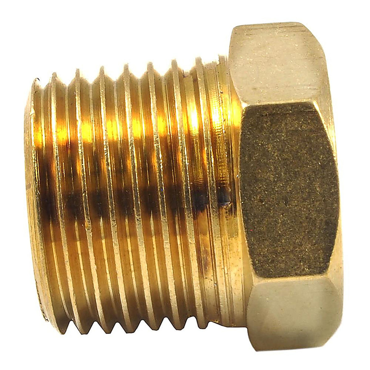Forney 75536 Brass Bushing 3/8 in. Female 1 X 1/2 in. 2 Male 1 pc