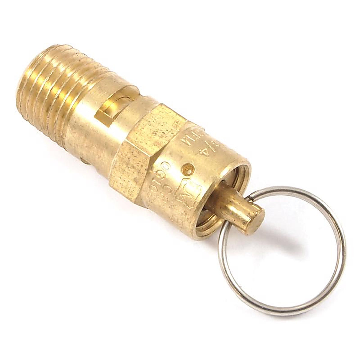 Forney - 75551 - Brass Safety Valve 1/4 In. Male 1 Piece