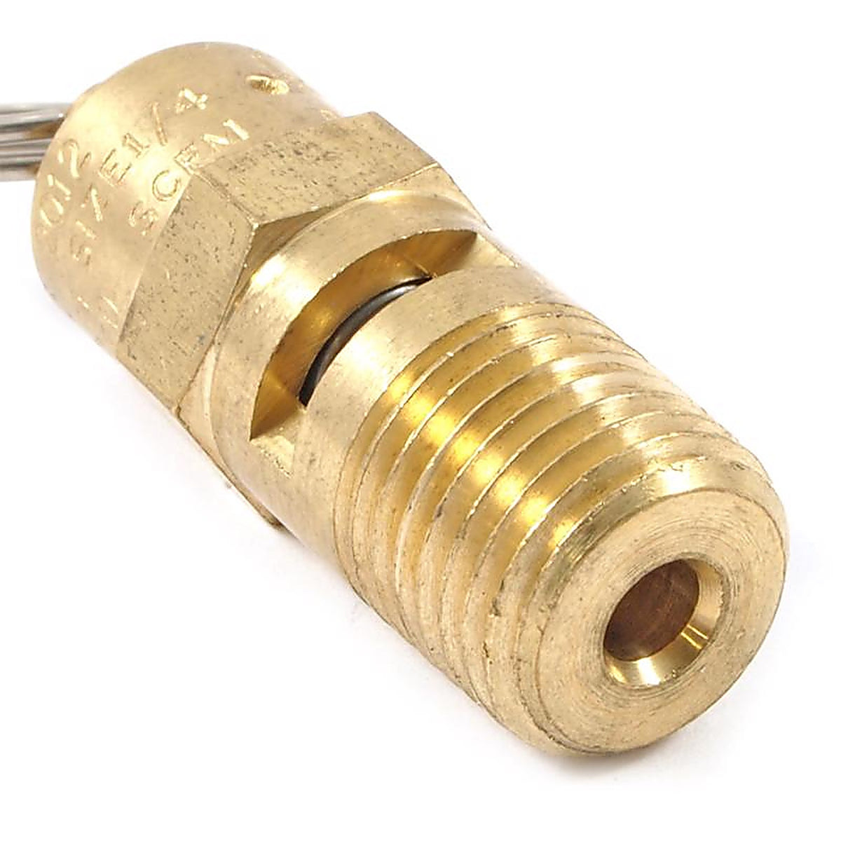 Forney - 75551 - Brass Safety Valve 1/4 In. Male 1 Piece