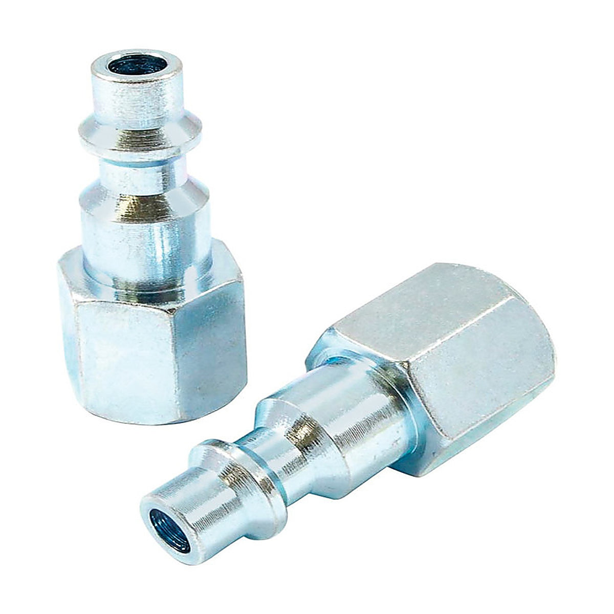 Forney 75602 Steel Plug 1/4 in. Female 1 X 1/4 in. 2 2 pc
