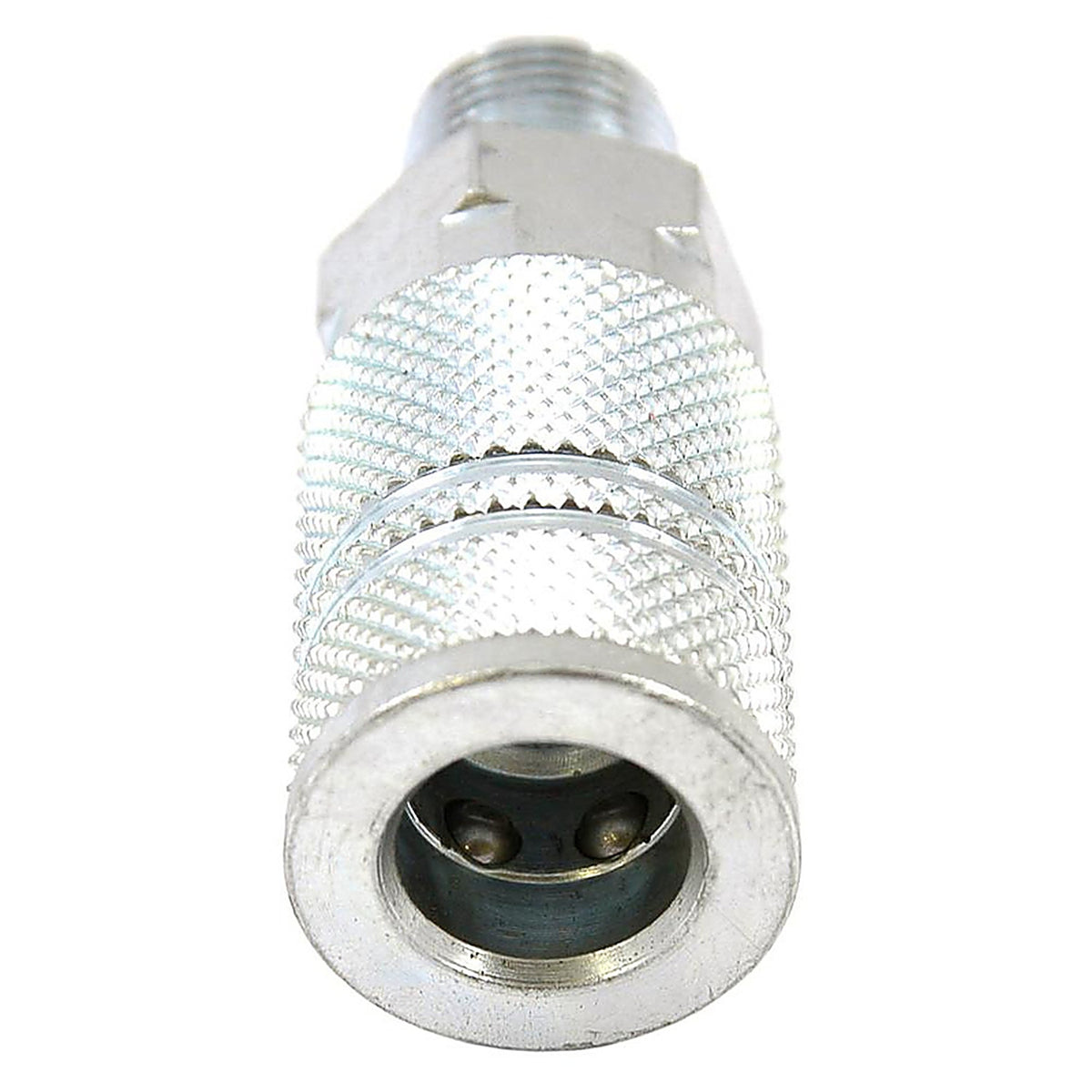 Forney 75483 Steel Coupler 3/8 in. Female 1 X 3/8 in. 2 Male 1 pc