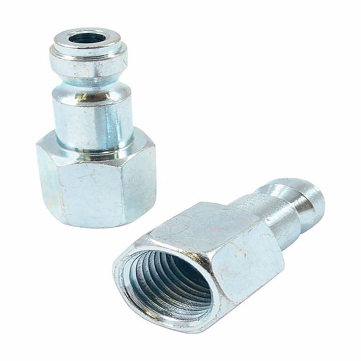 Forney 75592 Steel Plug 1/4 in. Female 1 X 1/4 in. 2 2 pc
