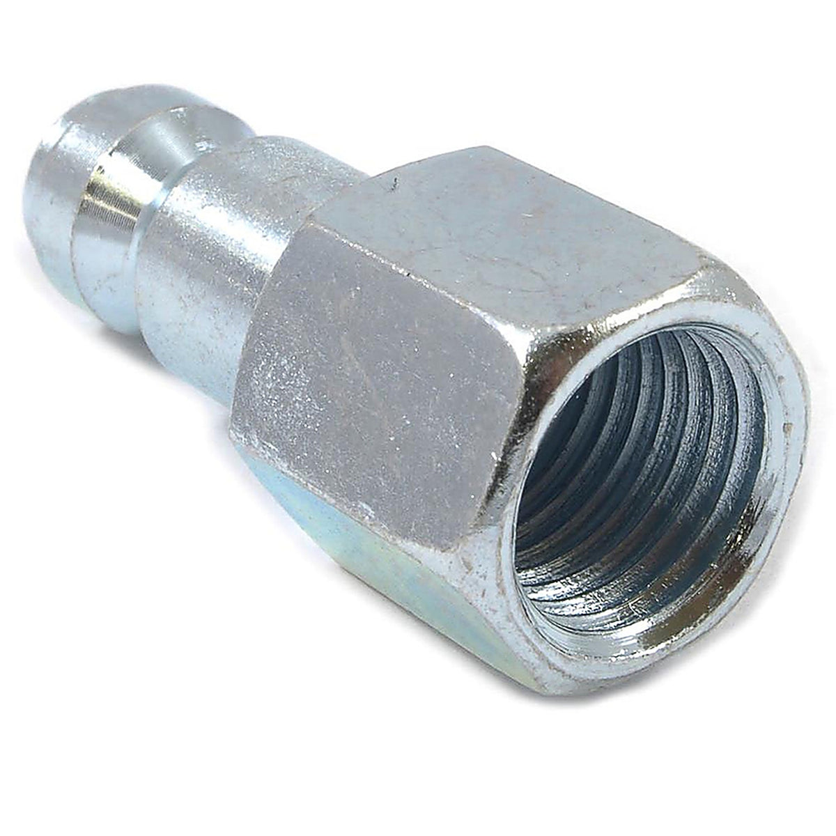 Forney 75592 Steel Plug 1/4 in. Female 1 X 1/4 in. 2 2 pc