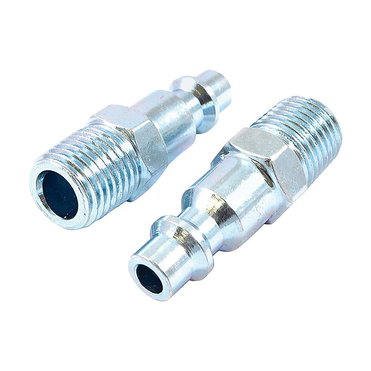 Forney 75600 Steel Plug 1/4 in. Male 1 X 1/4 in. 2 2 pc