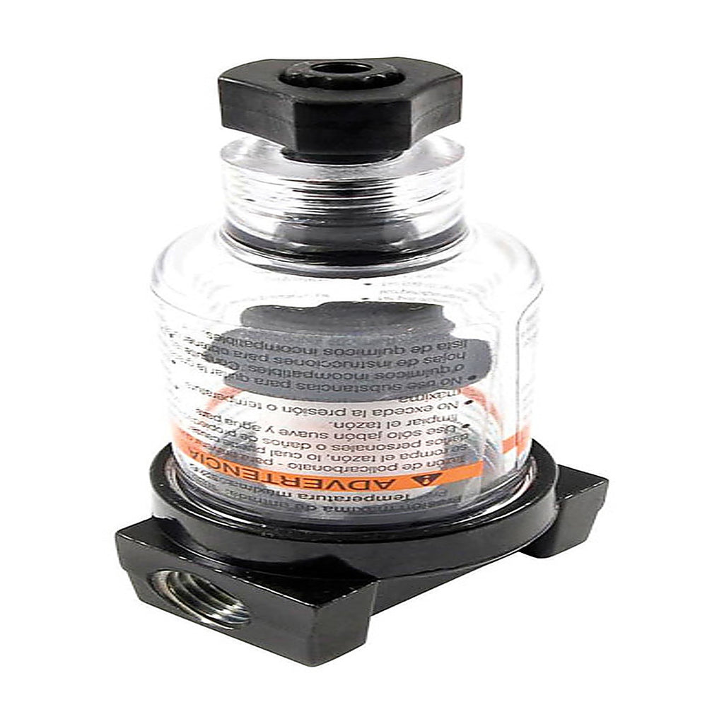 Forney 75545 Plastic/Steel Mini Air Line Filter 1/4 in. NPT 150 psi 1 pc