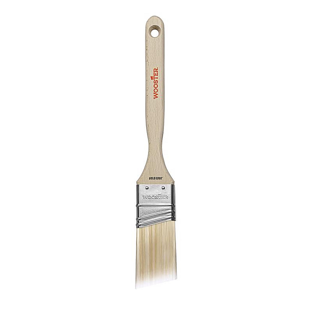 Wooster 1216930 Gold Edge 1.5 in. W Angle Paint Brush