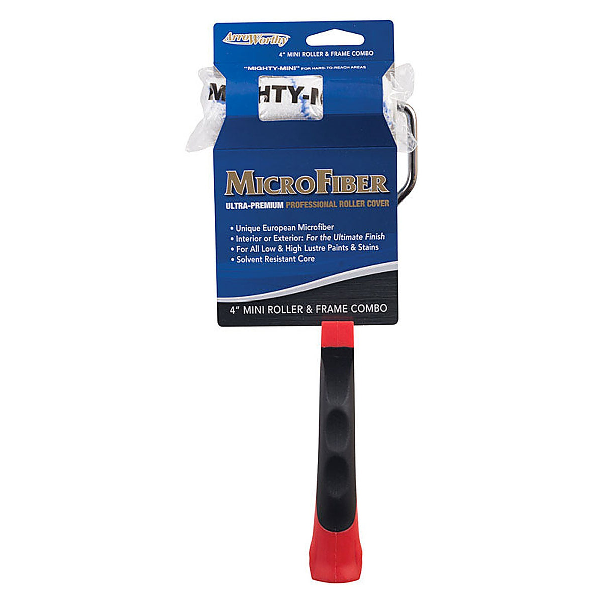 ArroWorthy - 411B-MFR3C 0400 - 4 In. W Mini Paint Roller Frame Threaded End