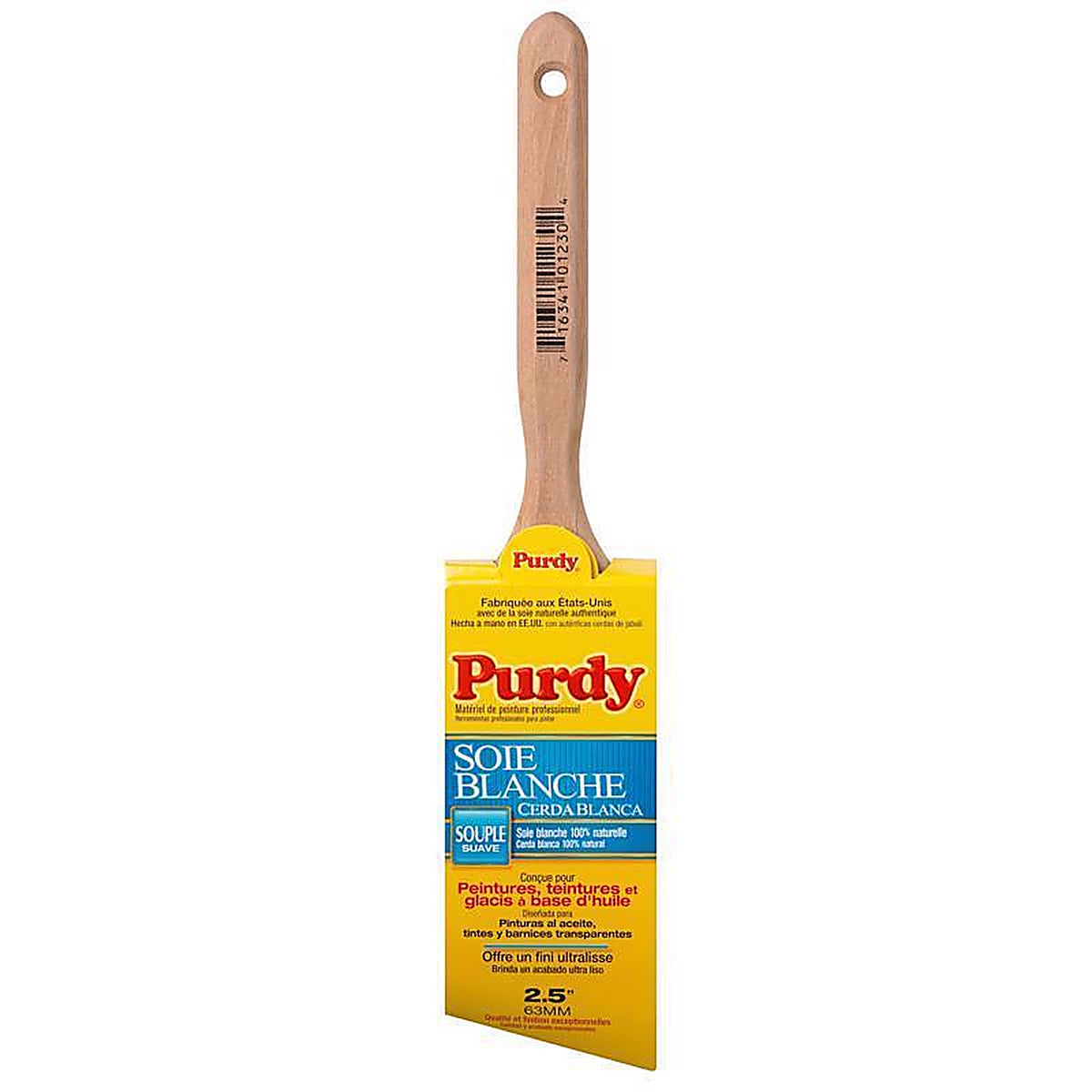 Purdy - 145116425 - White Bristle Extra Oregon 2-1/2 In. Soft Angle Trim Paint Brush